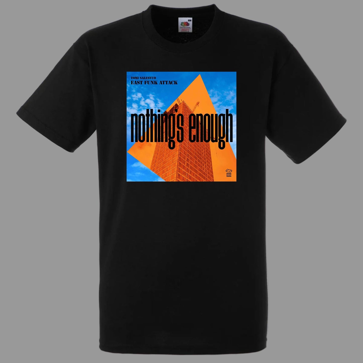 Tomi Salesvuo east Funk Attack T-shirt with Nothing´s Enough album cover