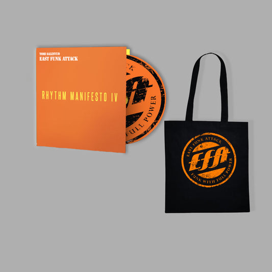 Rhythym Manifesto IV CD + EFA bag with orange logo