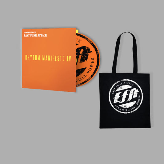 Rhythm Manifesto IV CD + EFA bag with white logo